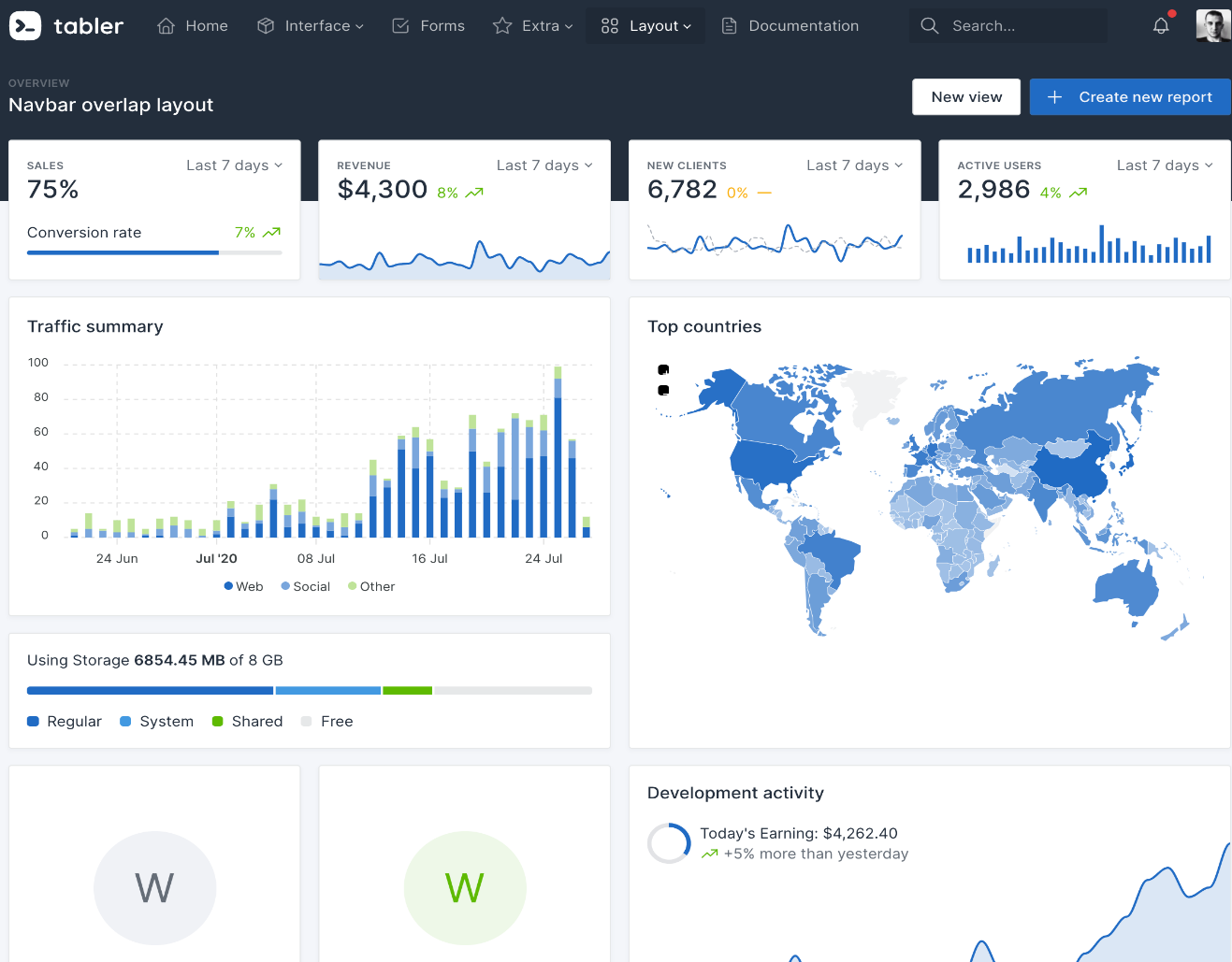 Product feature card mockup