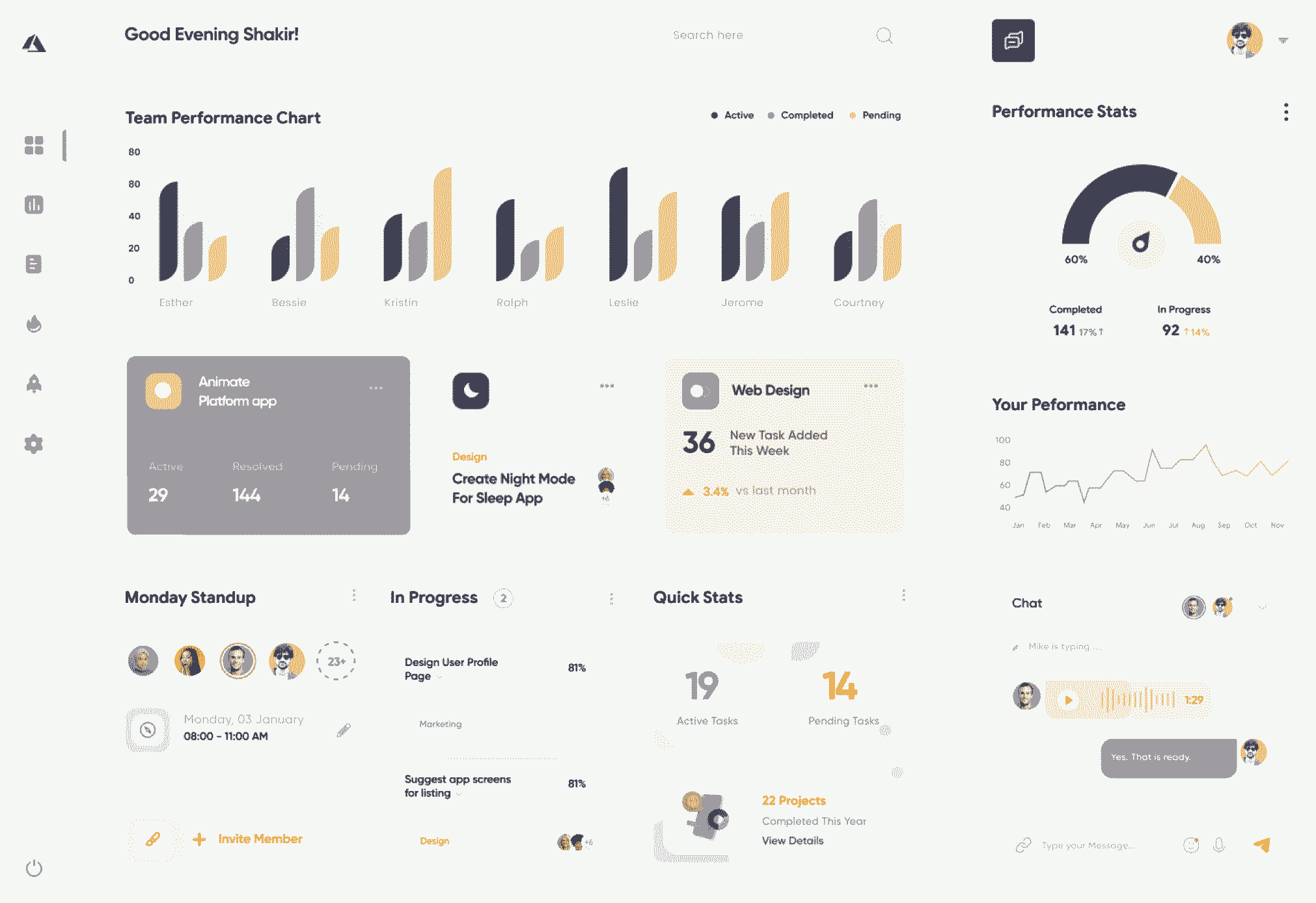 Software service platform interface